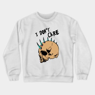 Mohawk Skull Tshirt Crewneck Sweatshirt